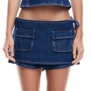 Denim Blue Women's Shorts